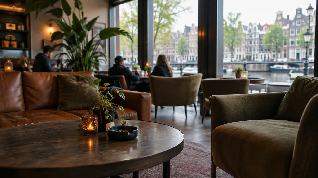 Coffeeshop kiezen: sfeerbeeld